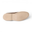 Mocassino MALLORCA in Camoscio Taupe con Nappine e Suola Extralight Cucita Uomo
