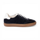 Sneaker MARBELLA in Camoscio Blu con Riporto Bianco con Suola FI Ambra "S" Uomo