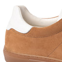 Sneaker MARBELLA in Camoscio Cuoio con Riporto Bianco con Suola FI Ambra "S" Uomo