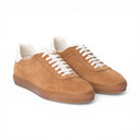Sneaker MARBELLA in Camoscio Cuoio con Riporto Bianco con Suola FI Ambra "S" Uomo