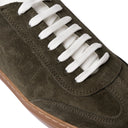Sneaker MARBELLA in Camoscio Verde con Suola FI Ambra “S” Uomo