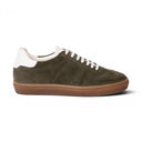 Sneaker MARBELLA in Camoscio Verde con Suola FI Ambra “S” Uomo
