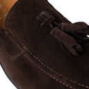 Mocassino MARRAKECH in Camoscio Testa di Moro con Nappine e Suola in Gomma Uomo