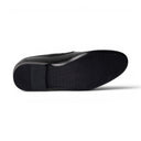 Mocassino MARRAKECH in Vitello Nero con Nappine e Suola in Gomma Uomo