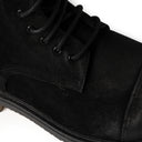 Stivaletto MARZIO Suede Blu con Suola Crep Nera Uomo