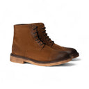 Stivaletto MARZIO Suede Cuoio con Suola Crep Ambra Uomo