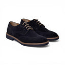 Derby MIAMI in Camoscio Blu con Suola Extralight Blu Uomo