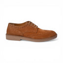 Derby MIAMI in Camoscio Cuoio con Suola Extralight Nocciola Uomo