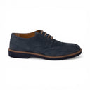 Derby MIAMI in Camoscio Jeans con Suola Extralight Blu Uomo