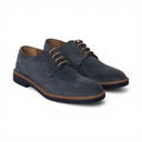 Derby MIAMI in Camoscio Jeans con Suola Extralight Blu Uomo