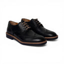Derby MIAMI in Vitello Blu con Suola Extralight Blu Uomo