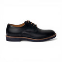 Derby MONACO in Vitello Blu con Suola Extralight Blu Uomo