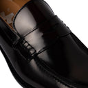 Mocassino MYKONOS in Abrasivato Bordeaux con Suola in Cuoio Cucita Blake Uomo