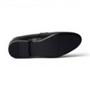 Mocassino NIZZA in Vitello Nero con Suola in Gomma Uomo