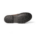 Mocassino OCTAVIA in Camoscio Testa di moro con Suola Roccia Donna