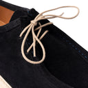 Polacchine PORTOFINO in Camoscio Blu con Suola Light Panna Uomo