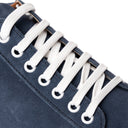 Sneaker POSITANO in Camoscio Jeans con Suola "AR" Bianca Uomo