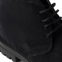 Stivaletto PUBLIO Camoscio Blu con Suola Roccia Uomo