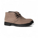 Stivaletto PUBLIO Camoscio Taupe con Suola Roccia Uomo