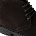 Stivaletto PUBLIO Camoscio Testa di moro con Suola Roccia Uomo