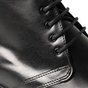 Stivaletto PUBLIO Vitello Nero con Suola Roccia Uomo