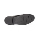 Stivaletto QUINTO Vitello Nero con Suola in Gomma Uomo