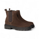 Stivaletto SERVILLA Camoscio Testa di moro con Suola Roccia Donna