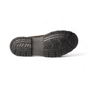 Stivaletto SERVILLA Camoscio Testa di moro con Suola Roccia Donna