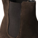 Stivaletto SERVILLA Camoscio Testa di moro con Suola Roccia Donna