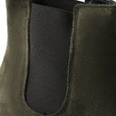 Stivaletto SERVILLA Camoscio Verde con Suola Roccia Donna