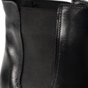 Stivaletto SERVILLA Vitello Nero con Suola Roccia Donna