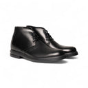 Polacchetto SESTO Vitello Nero con Suola in Gomma Uomo