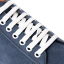 Sneaker SORRENTO in Camoscio Jeans con Suola FI Bianca Uomo