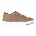 Sneaker SORRENTO in Camoscio Taupe con Suola FI Bianca Uomo