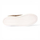 Sneaker SORRENTO in Camoscio Taupe con Suola FI Bianca Uomo