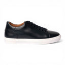 Sneaker SORRENTO in Pelle di Vitello Blu con Suola FI Bianca Uomo