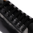 Sneaker SORRENTO in Pelle di Vitello Nero con Suola FI Bianca Uomo