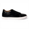 Sneaker SORRENTO in Pelle di Vitello Nero con Suola FI Bianca Uomo