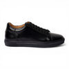 Sneaker SORRENTO in Pelle di Vitello Nero con Suola FI Nera Uomo