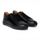 Sneaker SORRENTO in Pelle di Vitello Nero con Suola FI Nera Uomo