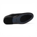 Scarpa Oxford ST.TROPEZ in Vitello Nero con Suola in Cuoio Cucita Blake Uomo
