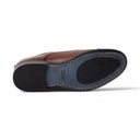 Scarpa Oxford ST.TROPEZ in Vitello Sudan con Suola in Cuoio Cucita Blake Uomo