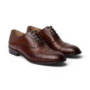 Scarpa Oxford ST.TROPEZ in Vitello Sudan con Suola in Cuoio Cucita Blake Uomo