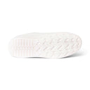 Sneakers TARQUINIO in Vitello Bottolato Bianco con Suola "BA" Bianca Uomo
