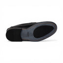 Mocassino TENERIFE in Abrasivato Bordeaux con Nappine e Suola in Cuoio Cucita Blake Uomo