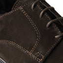 Derby TITO Camoscio Testa di Moro con Suola in Gomma Uomo