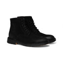 Stivaletto UBALDO in Suede Blu con Suola Crep Nera Uomo