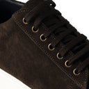 Sneaker ULISSE Camoscio Testa di Moro con Suola AR Bianca