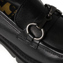 Mocassino VALERIA in Vitello Nero con Suola Light Donna