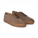 Sneaker ZANZIBAR in Camoscio Taupe con Suola FI Ambra Uomo